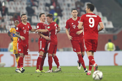 Bayern Munich beats Tigres 1-0 to win Club World Cup