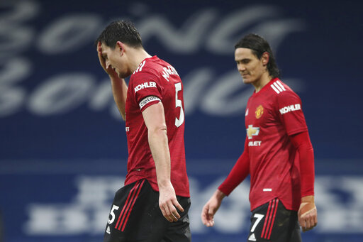 Man United damages title hopes with 1-1 draw at West Brom