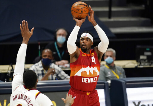 Millsap scores 22 on 36th birthday, Nuggets rout Cavs 133-95
