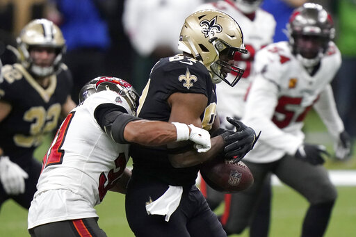 Bucs safety Winfield inactive for NFC championship game