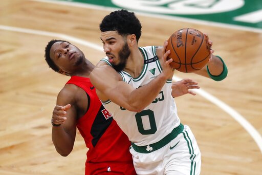 Semi Ojeleye helps Celtics roll past Raptors, 120-106
