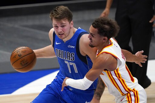 Doncic, Mavericks rally in 4th for 118-117 win over Hawks