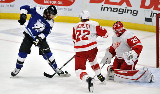 Lightning stay unbeaten at home with 3-1 win over Red Wings
