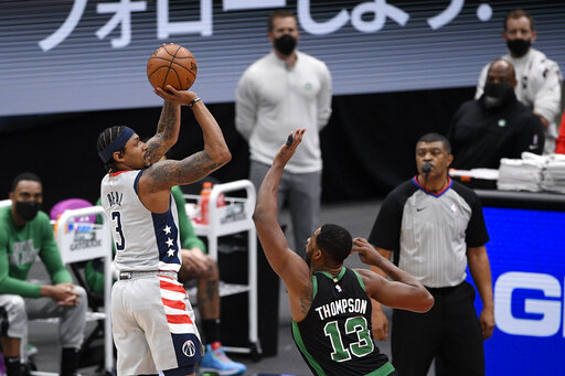 Refreshed Beal scores 35, leads Wizards past Celtics 104-91