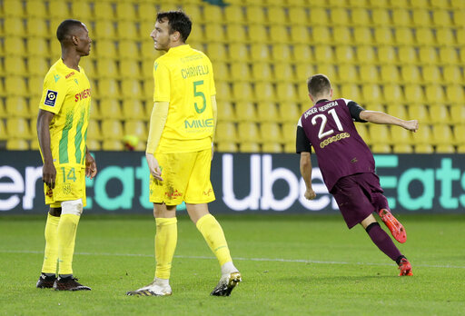 Nantes hoping new coach Kombouare can stave off relegation