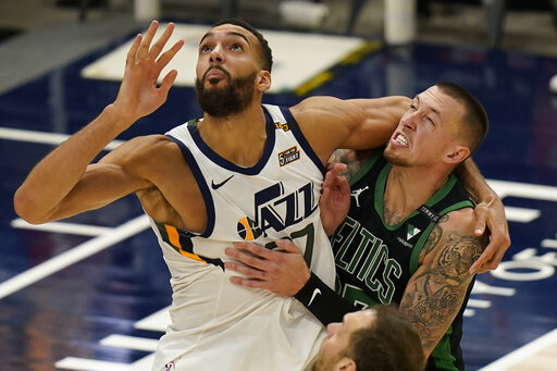 Mitchell scores 36, leads Jazz to 122-108 win over Celtics