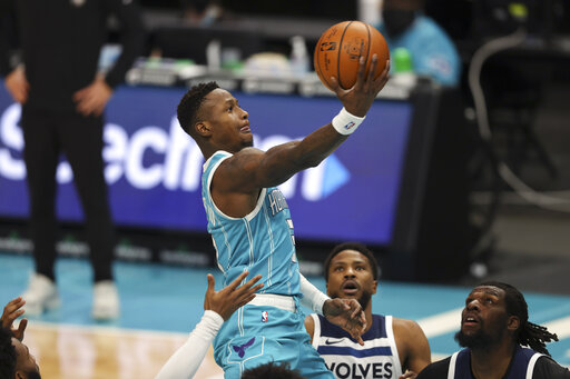 Rozier scores 41 points, Hornets beat Timberwolves 120-114