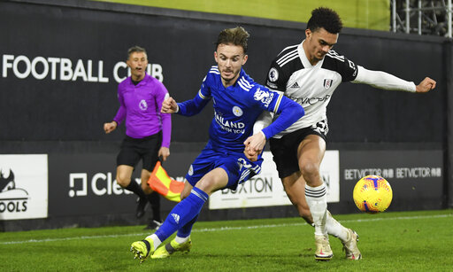 Maddison plays starring role as Leicester beats Fulham 2-0