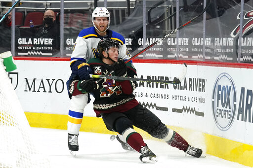 Blues beat Coyotes 4-1 in Game 5 of marathon series