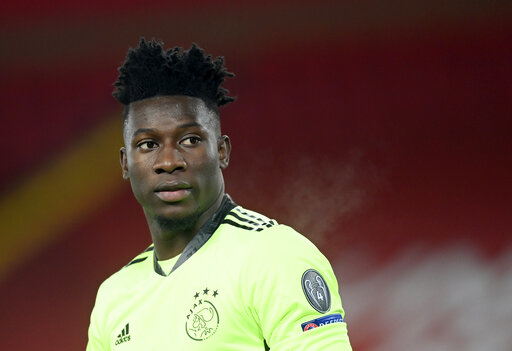 Ajax goalkeeper Andre Onana banned for 1 year in doping case