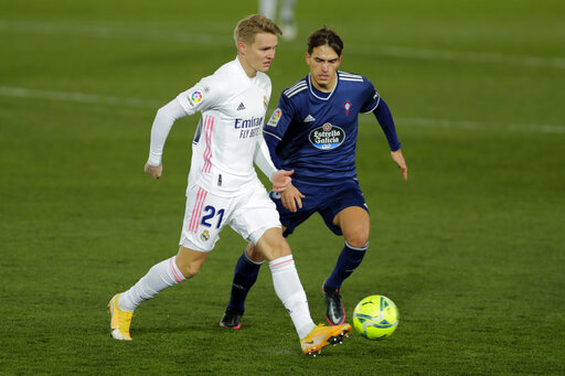 Arsenal signs midfielder Odegaard on loan from Real Madrid
