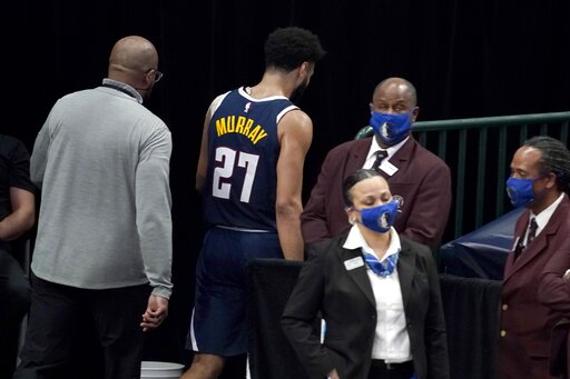 Nuggets' Murray fined $25,000 for striking Hardaway's groin